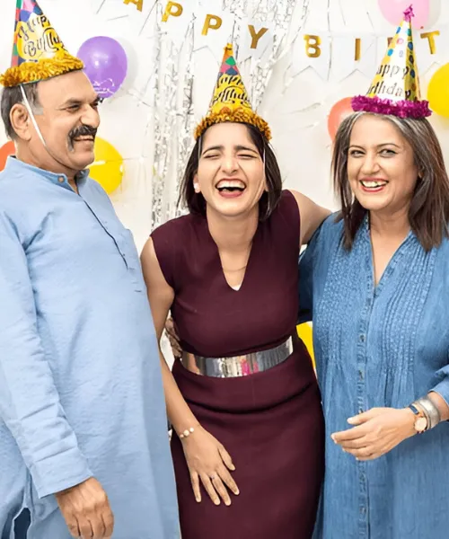 “Celebrations For You made my daughter’s 1st birthday magical. From décor to cake, everything was beyond our expectations.” – Ritu Sharma